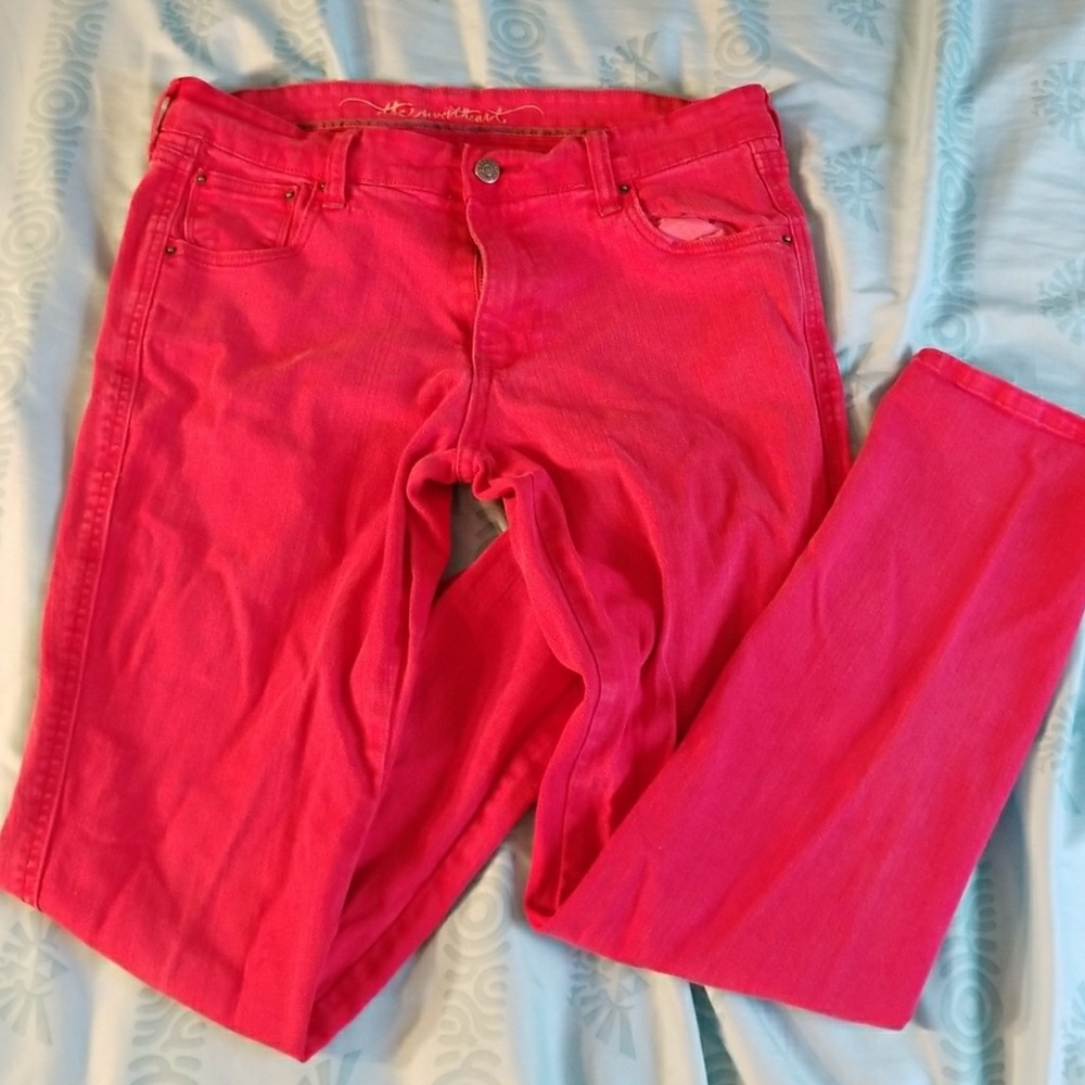 Red jeans the sweetheart